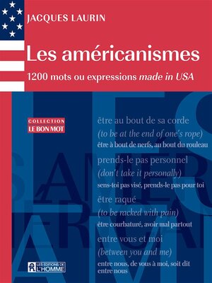 cover image of Les américanismes